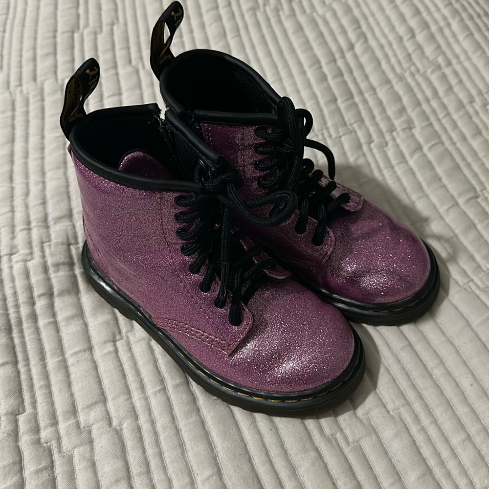 Toddler Glitter Dr. Martens